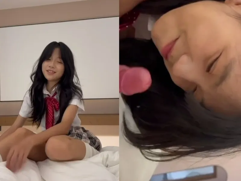 Em loli dễ thương liếm của quý biến em thành con em đào dâm dục p1